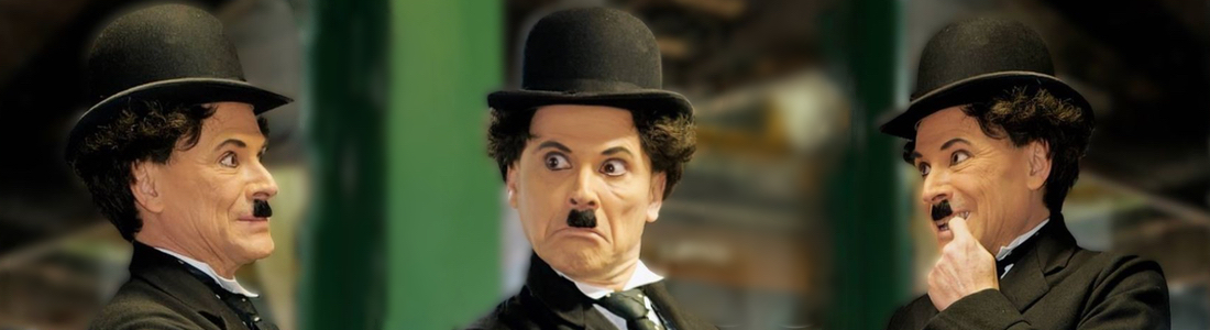 Walkact als Charlie Chaplin Double
