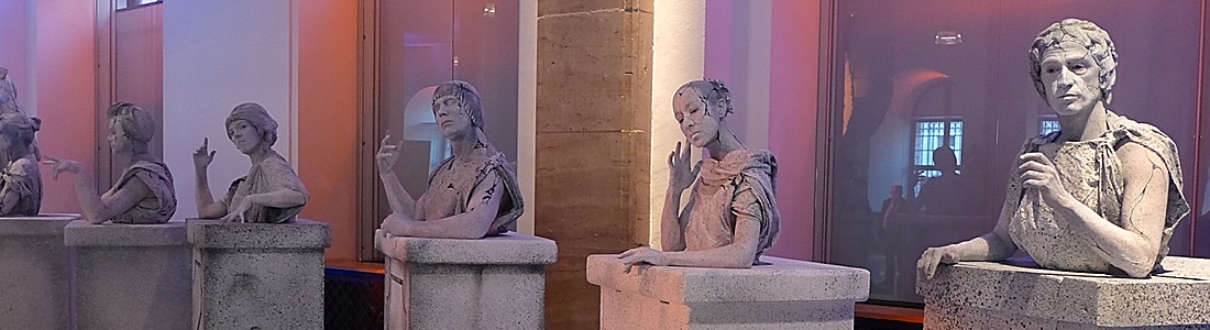 Statuen im Historischen Museum in Berlin