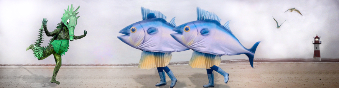 Walkact Fische und Seepferdchen