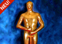 Lebende Oscarstatue aus Berlin